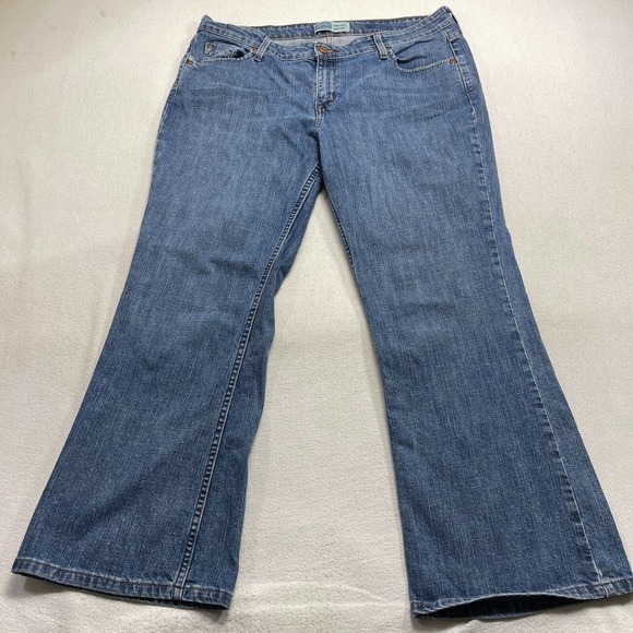 Levi's Denim - Levi Strauss Misses Jeans Signature Low Rise Bootcut Denim Size 16 Short 16S